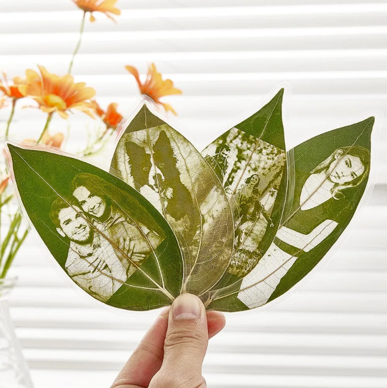 Personalized Photo Leaf Bookmark – A Unique Keepsake