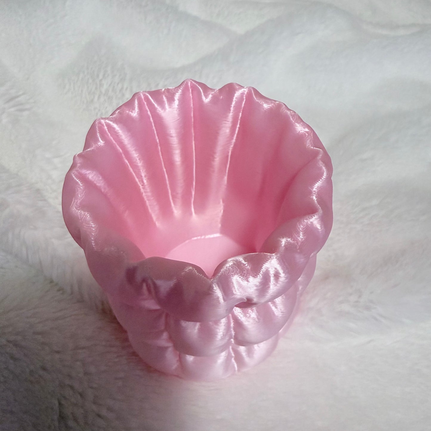 Marshmallow Silk Pen Holder