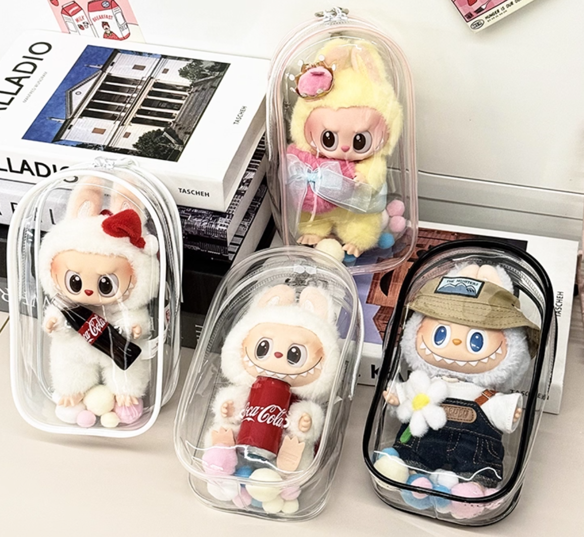 Transparent Display Carrying Case – For Plush Toys