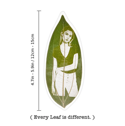 Personalized Photo Leaf Bookmark – A Unique Keepsake