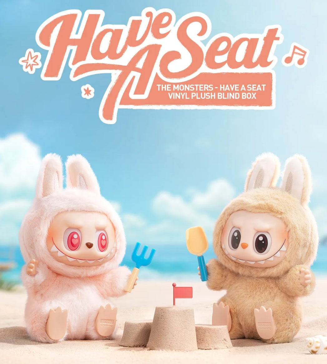 THE MONSTERS - Have a Seat Vinyl Plush Blind Box