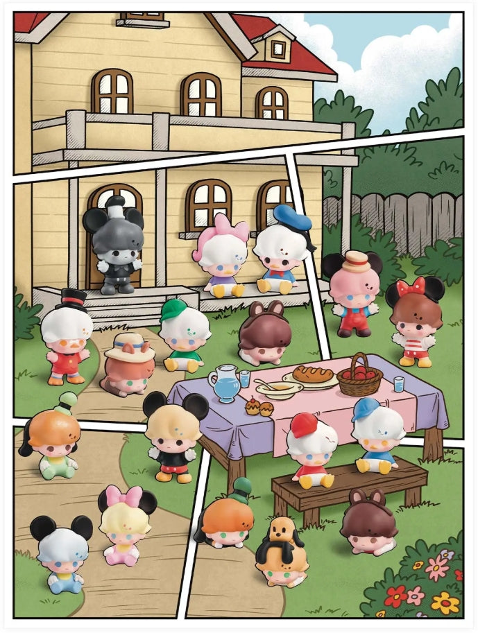 POP BEAN DIMOO WORLD × DISNEY Classic Series (3Pcs Per Pack)