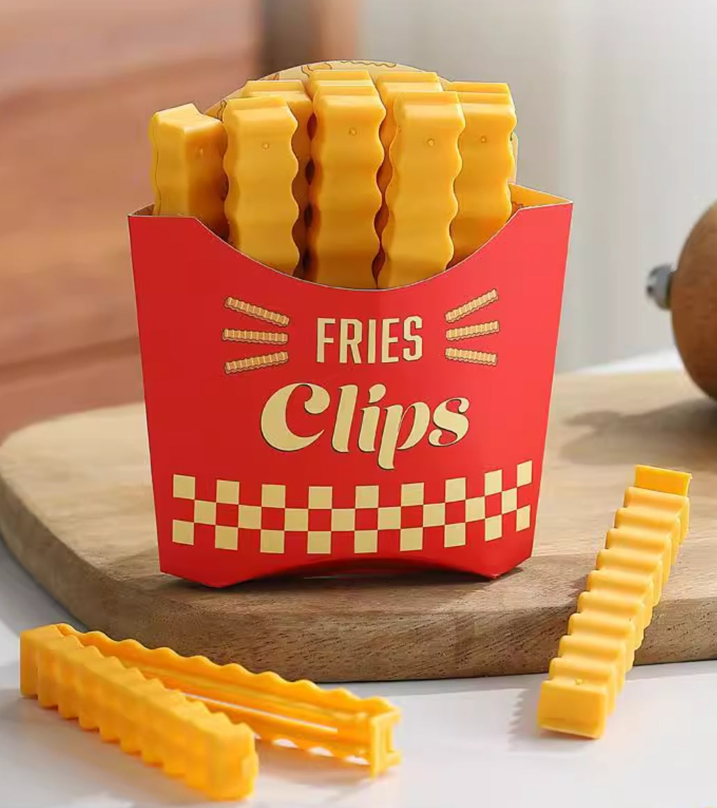 Food Bag Sealing Clips with Magnetic Holder