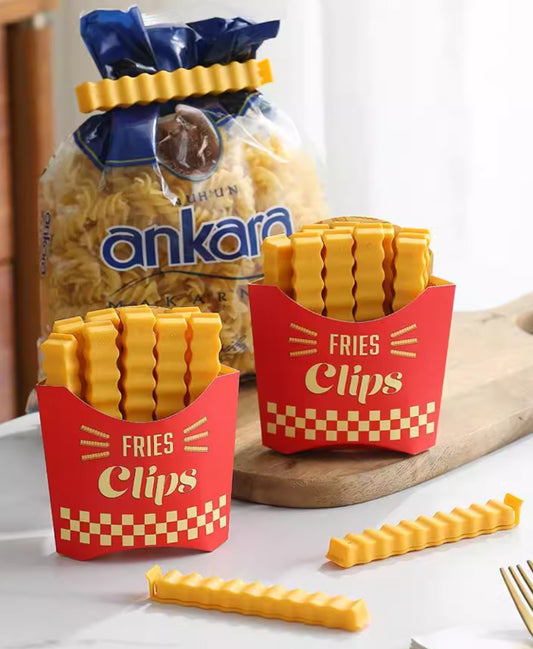 Food Bag Sealing Clips with Magnetic Holder