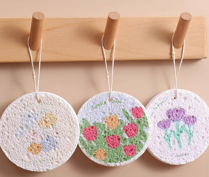 Natural Wood Pulp Dishwashing Sponge