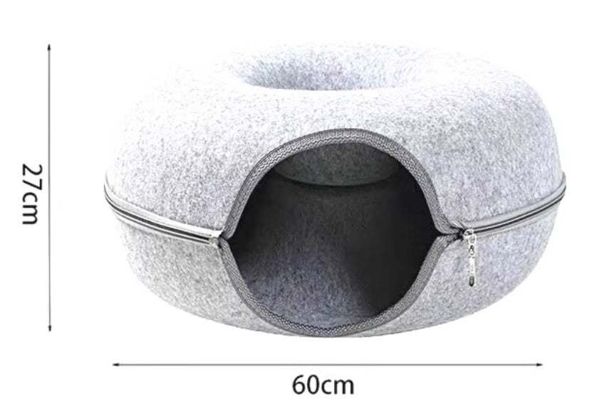 Cat Tunnel Donut