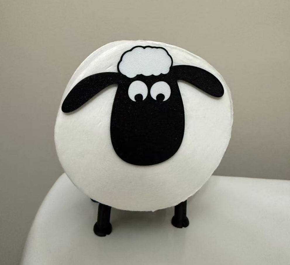 Funny Sheep Generic Toilet Paper Roll Holder - Fun Bathroom Decor